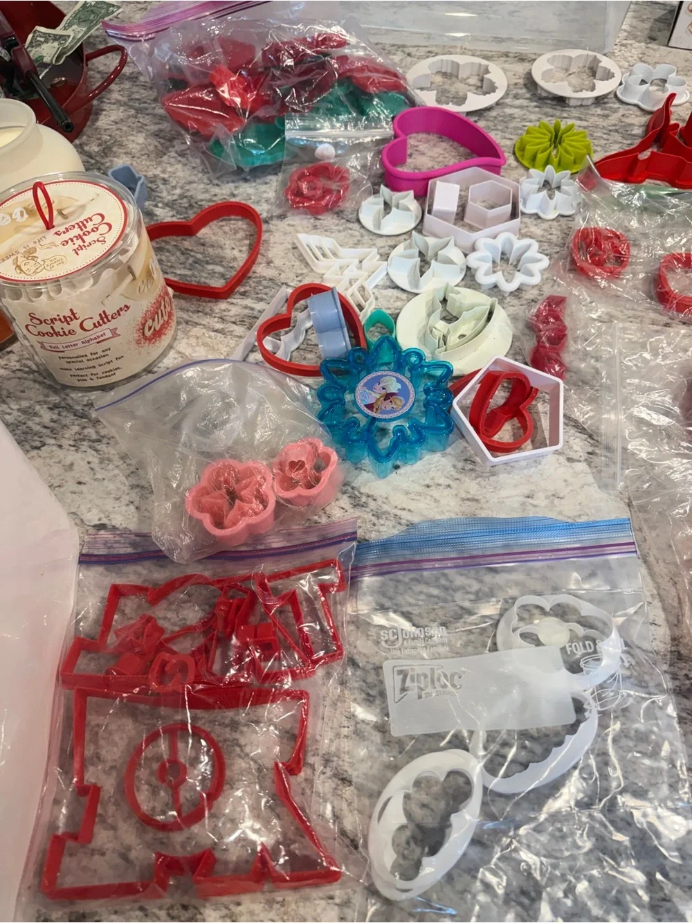 Huge Cookie Decorating & Fondant Cutter Lot – 3D Printed, Wilton & More baking